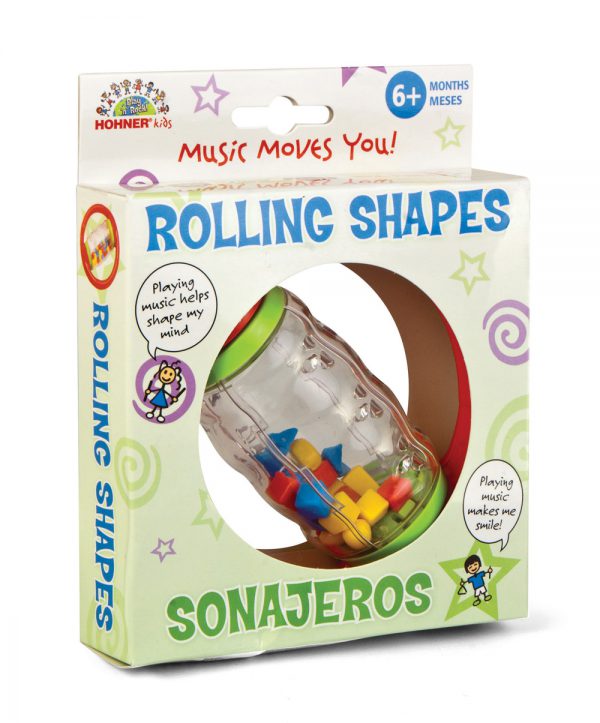 rolling shapes bead rattle